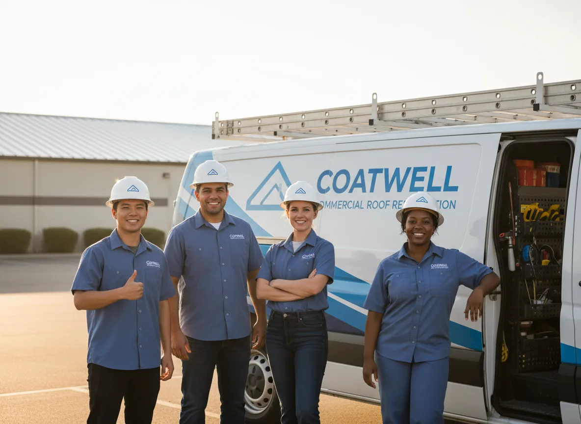 Commercial roof coating company in Canton, GA